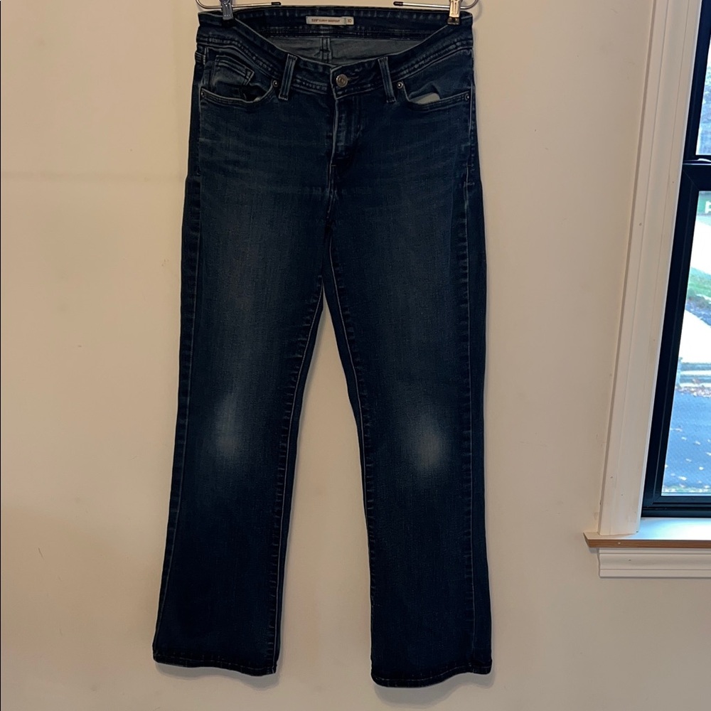 Levi's 529 Curvy Bootcut Women's Dark Blue Jeans